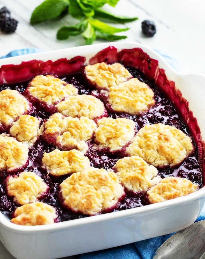 Berry Cobbler - Wholesome Kids Catering