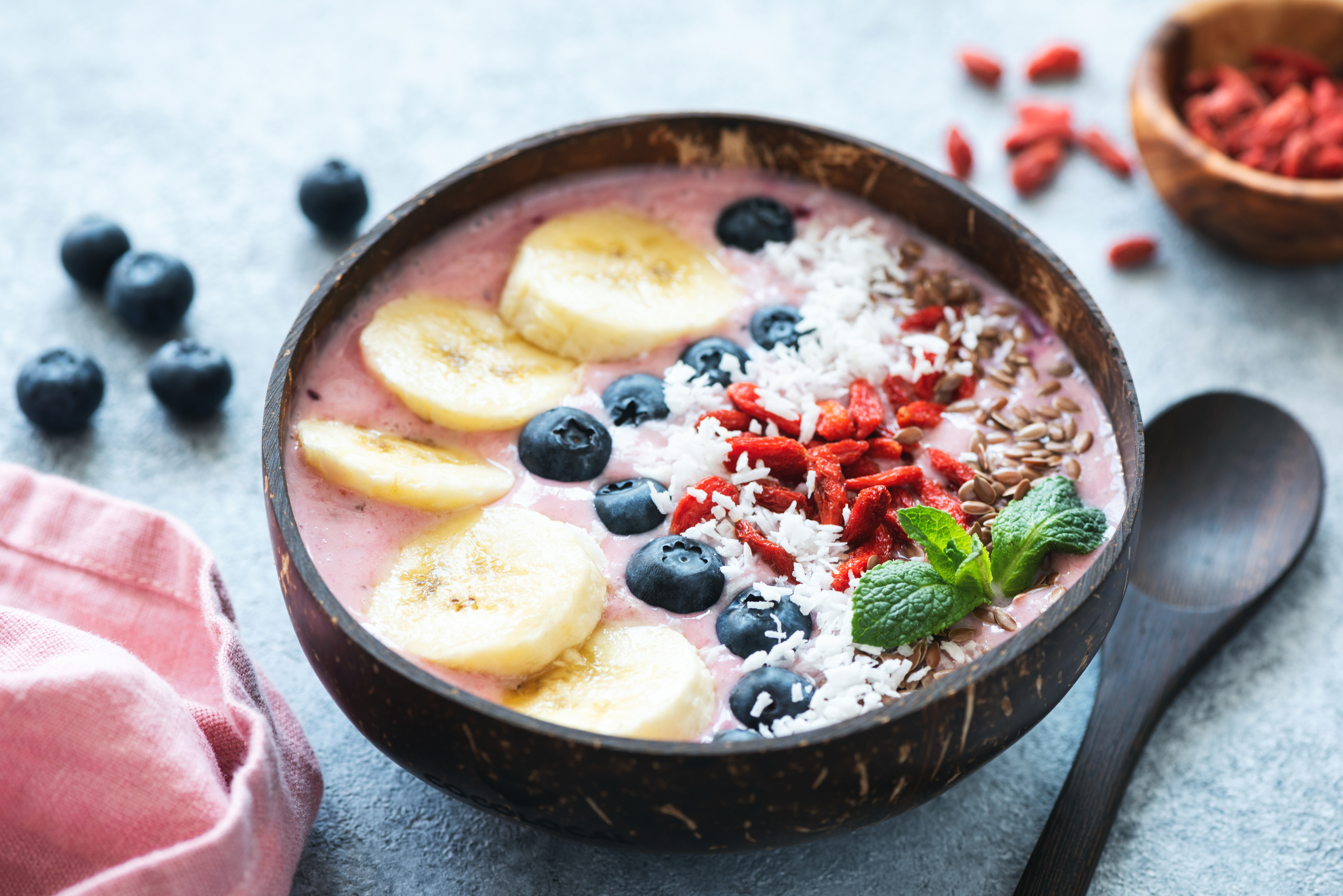 Berry licious Smoothie Bowl   Wholesome Kids Catering
