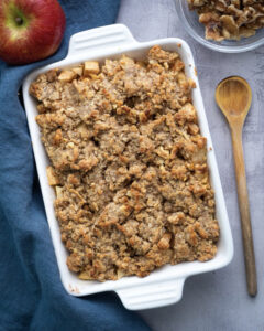 Healthy Apple Crumble