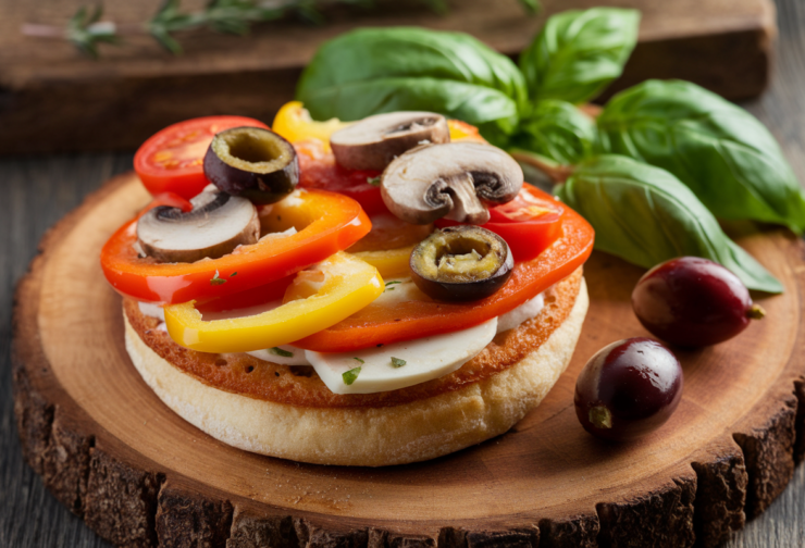 Mini Veggie Pizza