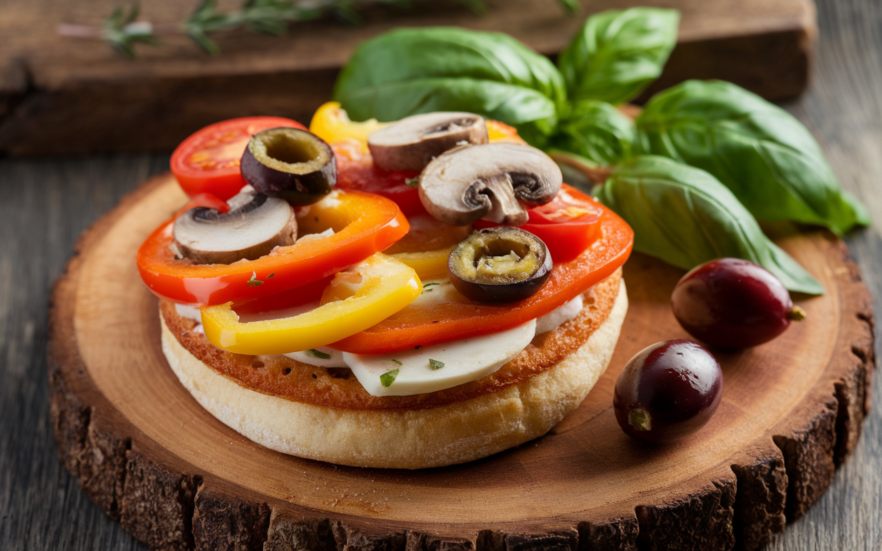 Mini Veggie Pizza