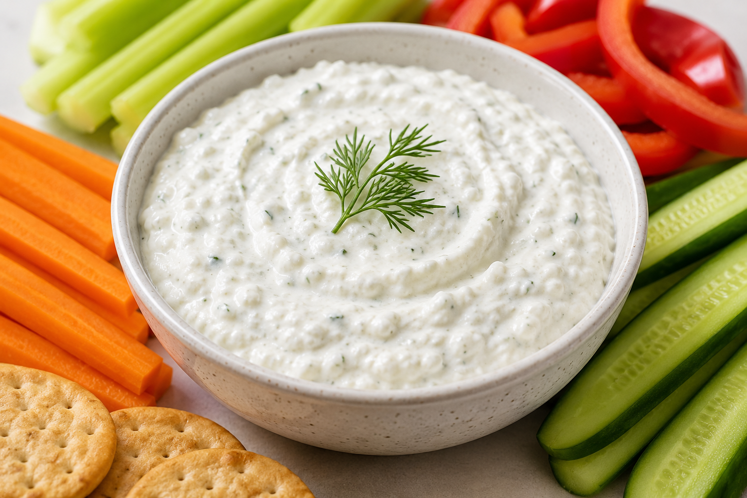 Cottage cheese dip